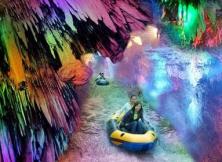 地下大峽谷、熒光湖、天上王城大巴兩日游