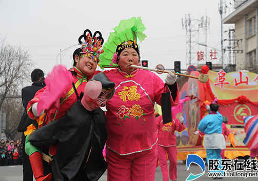 招遠市2018秧歌進城2月27日開演(圖)