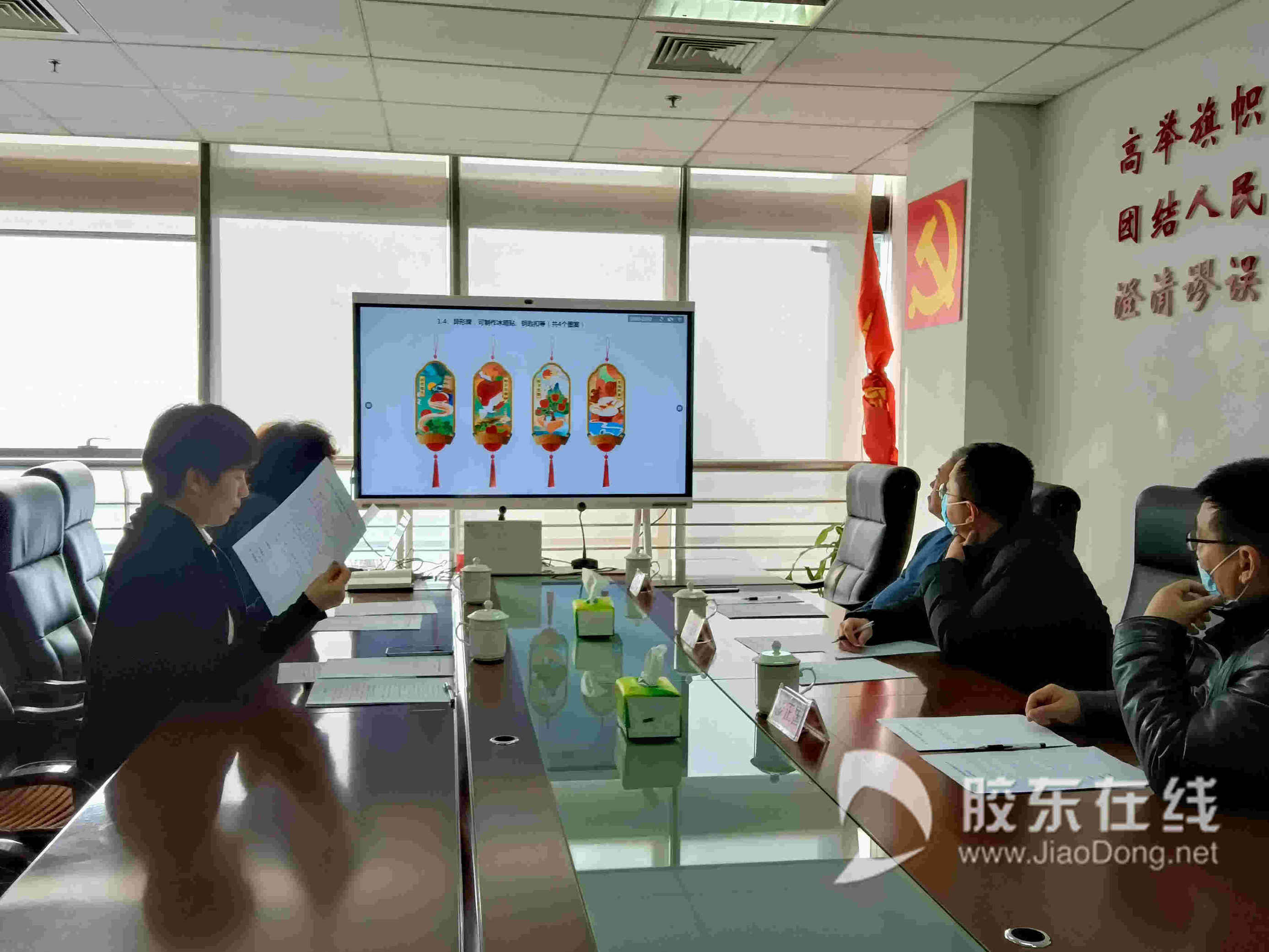 評委對作品進行評審