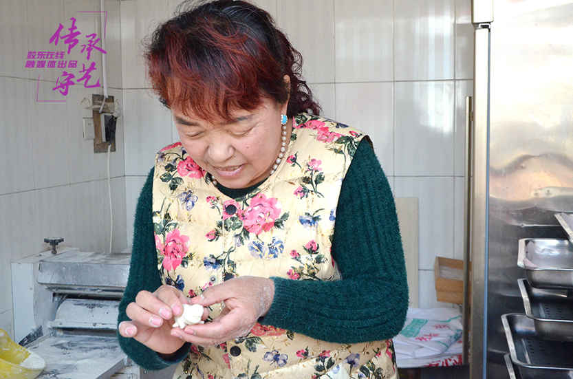 煙臺印象·非遺傳承人曲麗榮：面里揉一方花餑餑習俗