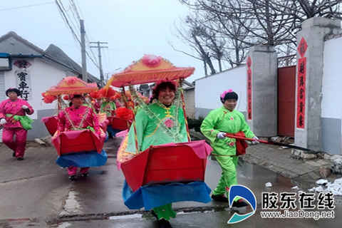 穿街走巷 徐家傳統(tǒng)秧歌映紅新時(shí)代