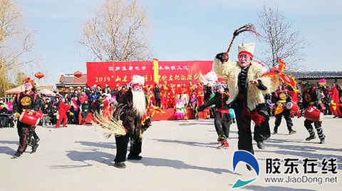 海陽大秧歌再次亮相2019山東秧歌文化旅游
