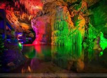 竹泉村、地下畫廊、暗河漂流、天上王城二日游