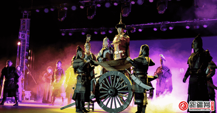 大型實景劇《東歸·印象》打造文旅融合和靜樣本