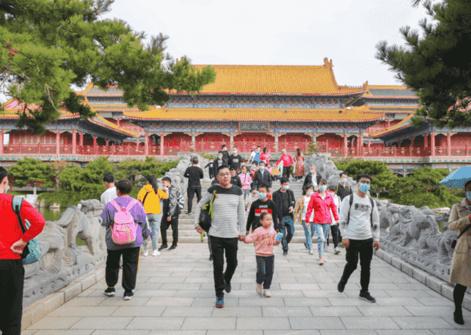 “雙減”后的十一黃金周，蓬萊八仙過海度假區親子游受熱捧