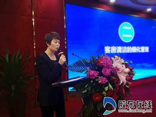 虹口大酒店工作人員介紹“清潔亮相”工作經驗