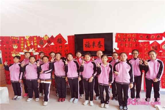 弘揚(yáng)傳統(tǒng)文化 煙臺(tái)福山區(qū)東華小學(xué)“最美打卡地”開館