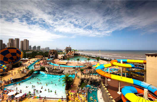 37度夢幻海園區(qū)鳥瞰圖