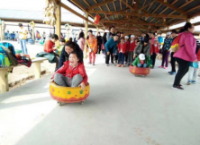 萊西山后人家青少年趣味軍事、拓展、篝火晚會一日